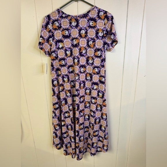 LuLaRoe Disney Carly Donald Duck Dress XS - Picture 4 of 6